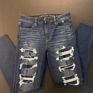 American Eagle 360 NE(X)T Level Stretch HI-RISE JEGGING SIZE 10 R